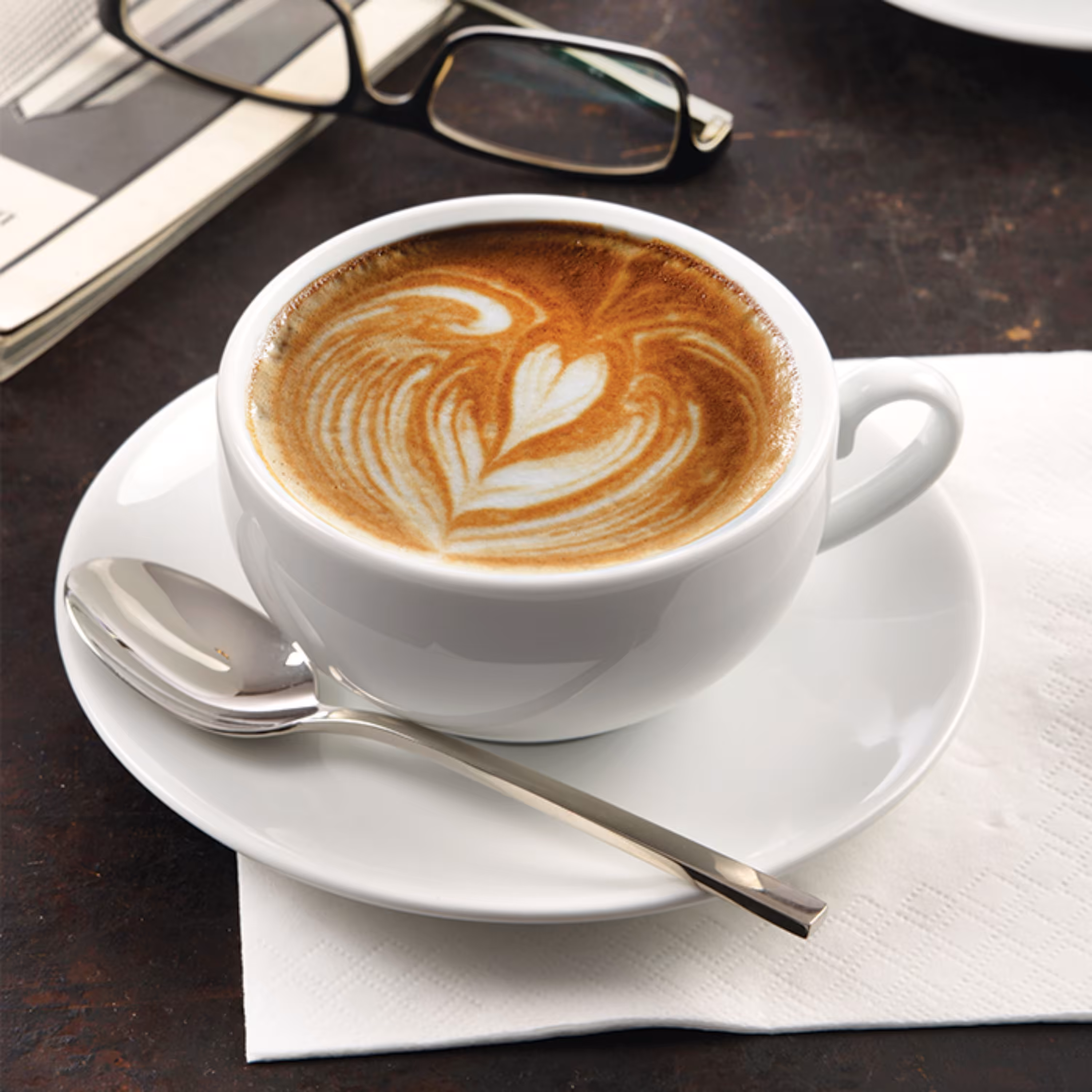 فنجان نعلبکی کاپوچینو چینی زرین ایران