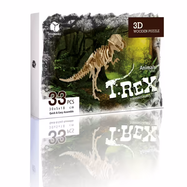 پازل 3 بعدی دایناسور تی رکس