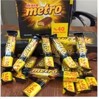 شکلات مترو دوبل بسته 18 عددی