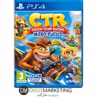 دیسک بازی crash CTR برای کنسول ps4