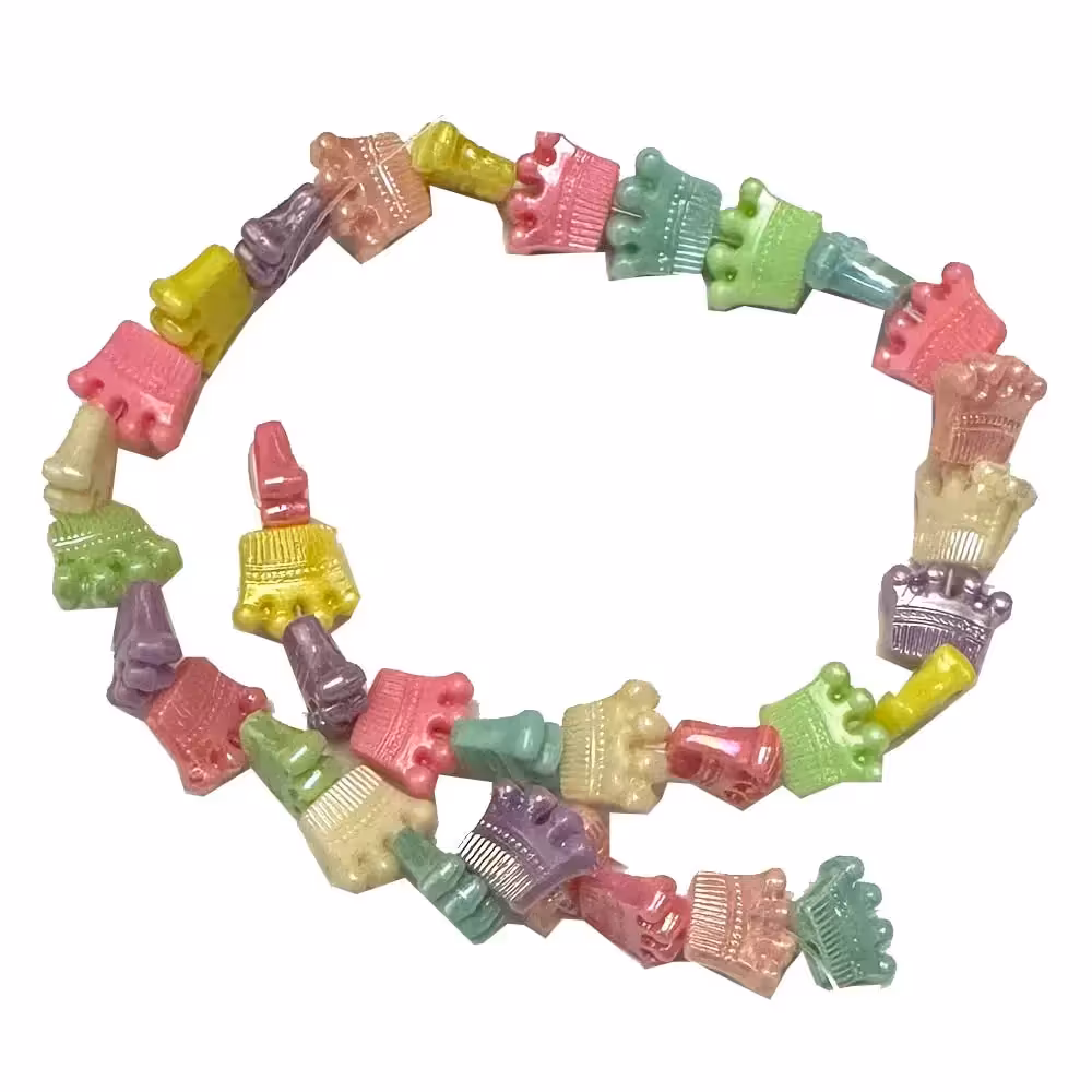 خرید مهره دستبند مدل تاج شاین دار