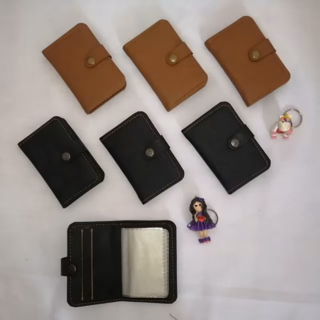 جاکارتی دکمه دار چرم با کیفیت عالی  