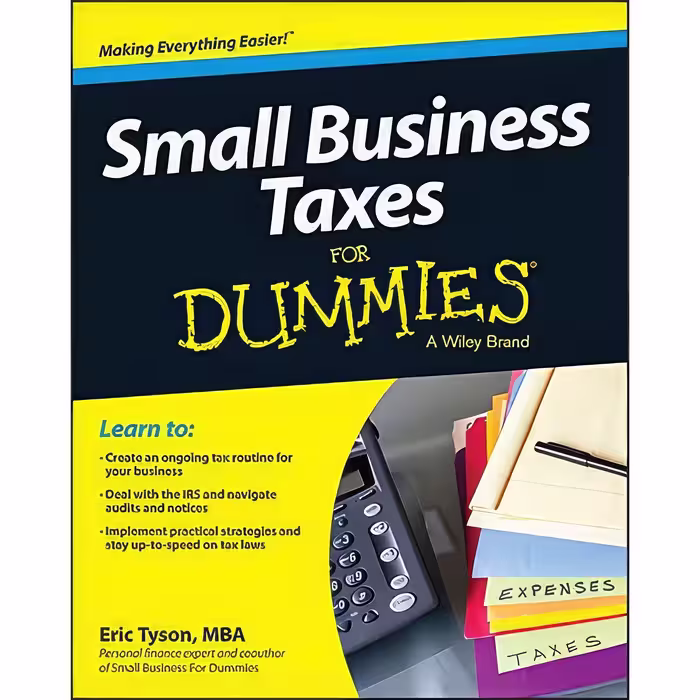 کتاب زبان اصلی Small Business Taxes For Dummies اثر Eric Tyson