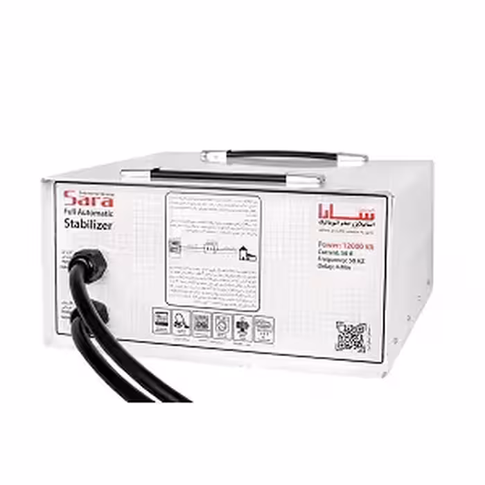 خرید استابلایزر سارا 12000 - بهترین قیمت   گارانتی 12 ماهه در آی تی شبکه