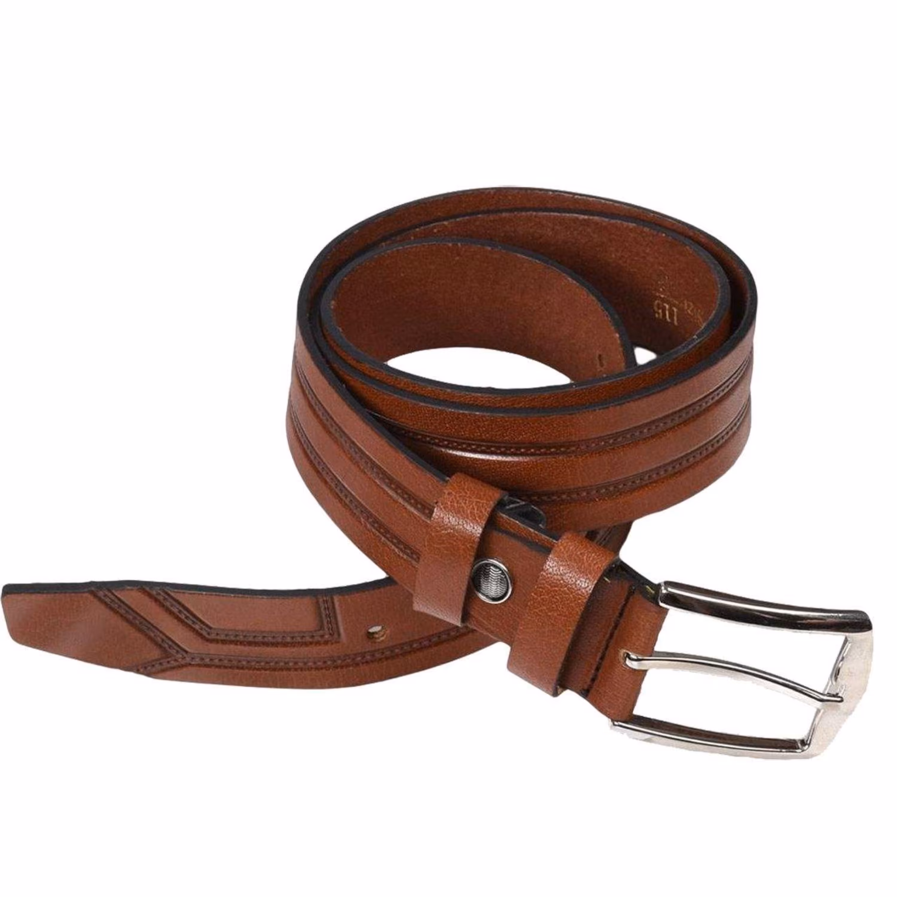 کمربند چرم طبیعی ضخیم  مارک