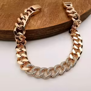 دستبند وسط نگین کارتیر