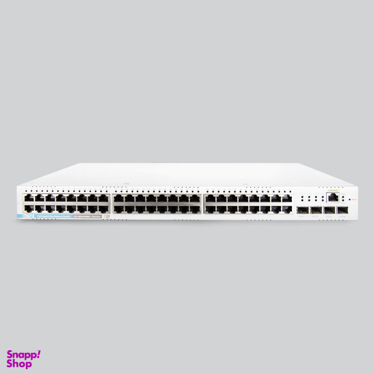 سوییچ شبکه 1200 وات مدیریتی 52 پورت کی دی تی مدل KP-4804H4SMU
