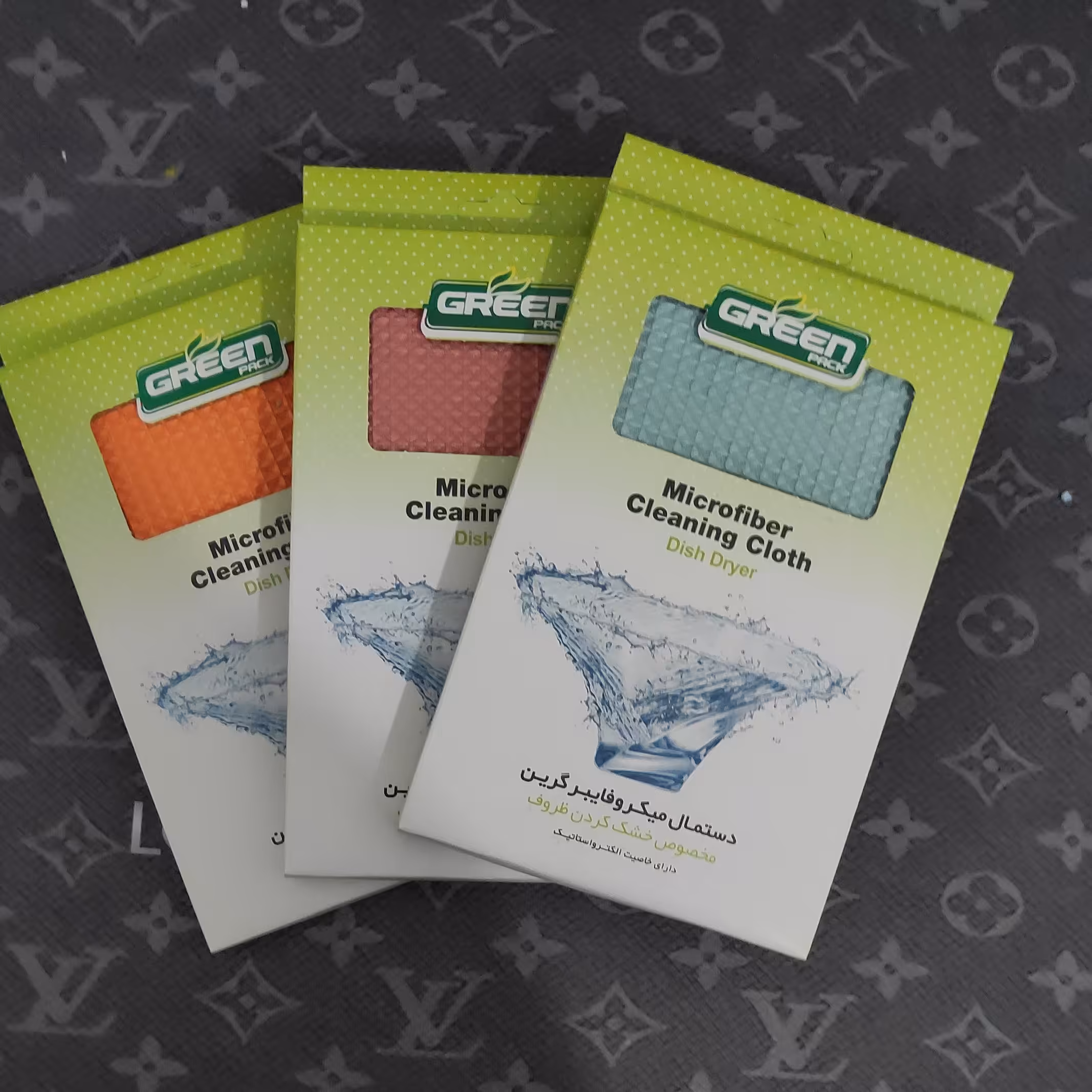 دستمال نانو میکروفایبر نانو مخصوص ظروف