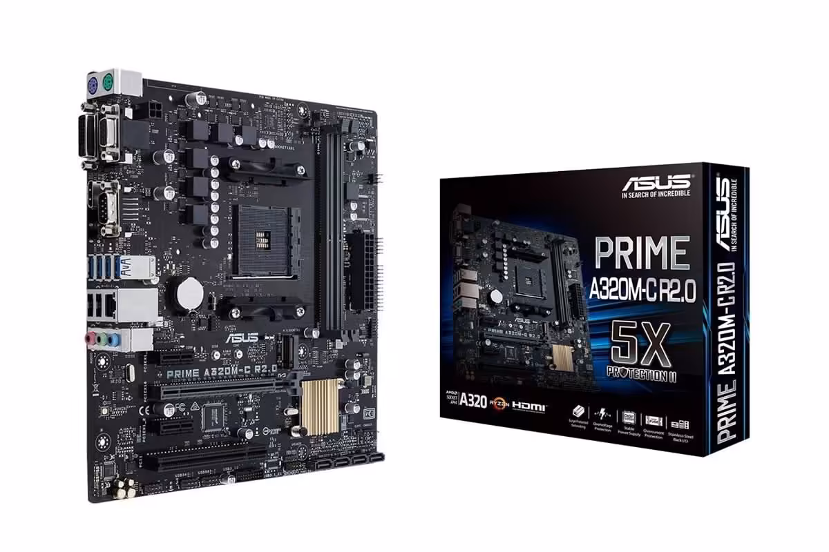 مادربرد ایسوس مدل ASUS PRIME A320M-C