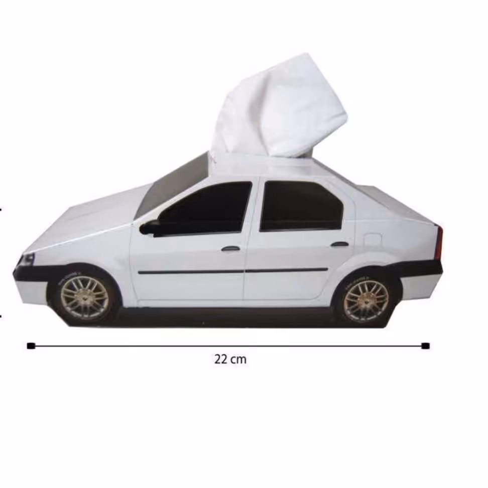 دستمال کاغذی طرح ماشین (با کیفیت عالی)