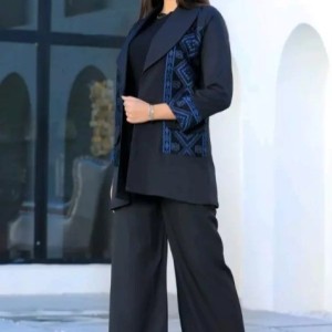کت و شلوار زنانه مازراتی طرح سنتی