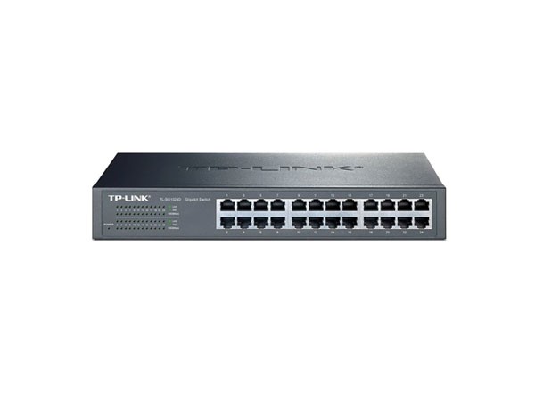سوييچ 24 پورت گيگابيت و دسکتاپ/رکمونت تی پی لينک مدل TL-SG1024D