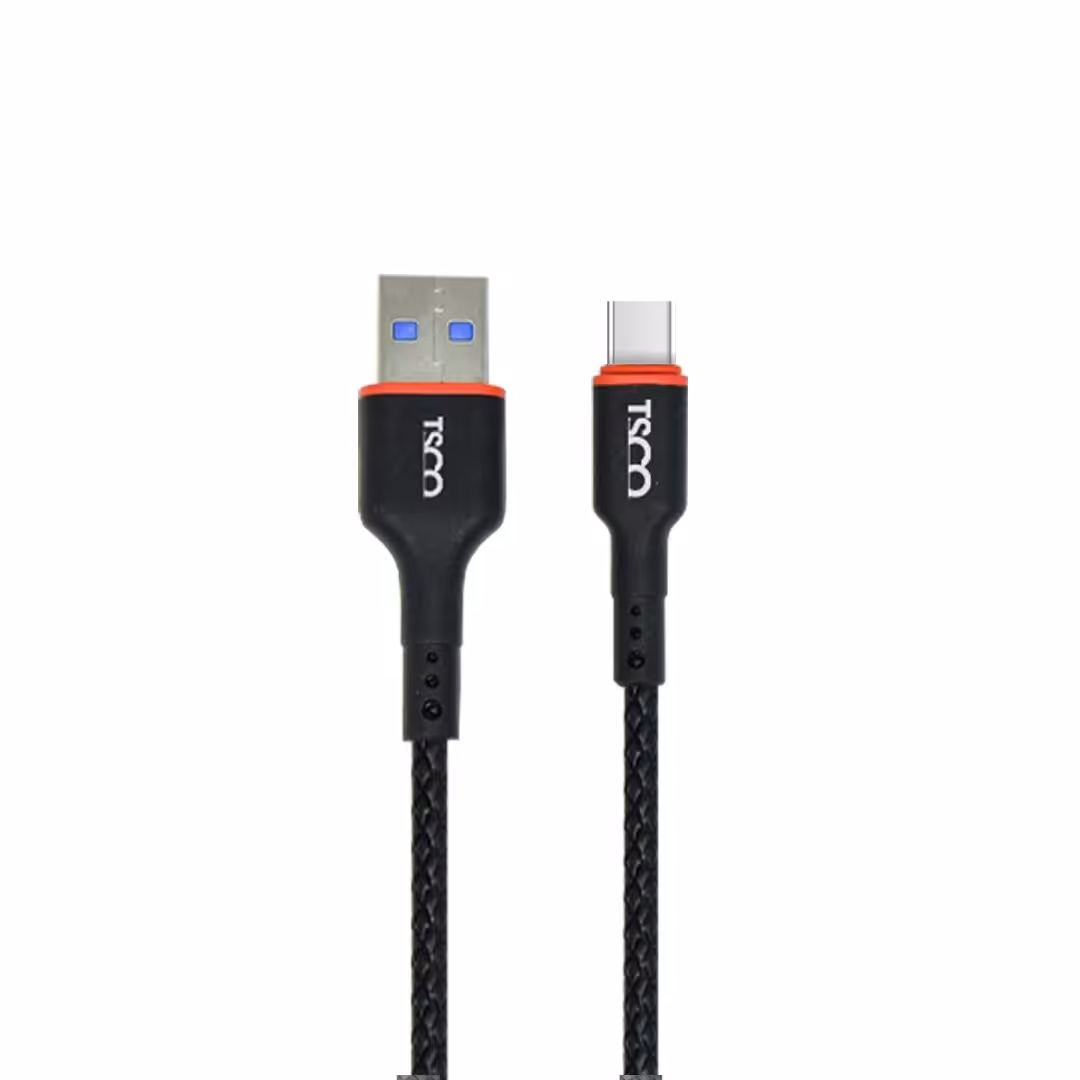 کابل شارژ  Type-C تسکو مدل TC C105 کابل شارژ تایپ سی TSCO 105