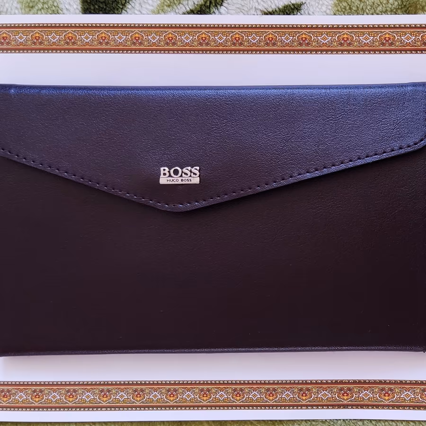 کیف دسته چک آهنربای مشکی 