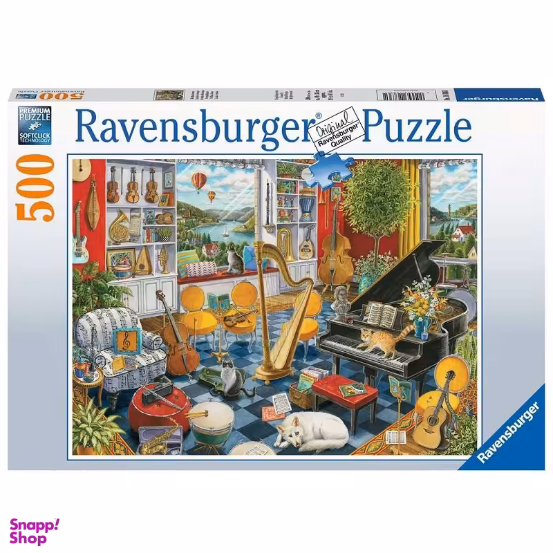 پازل 500 تکه راونزبرگر مدل اتاق موسیقی