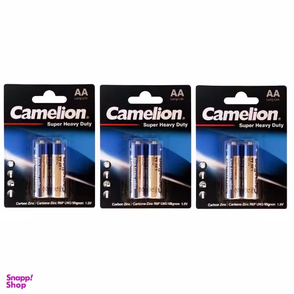 باتری قلمی کملیون مدل Super HD بسته 6 عددی