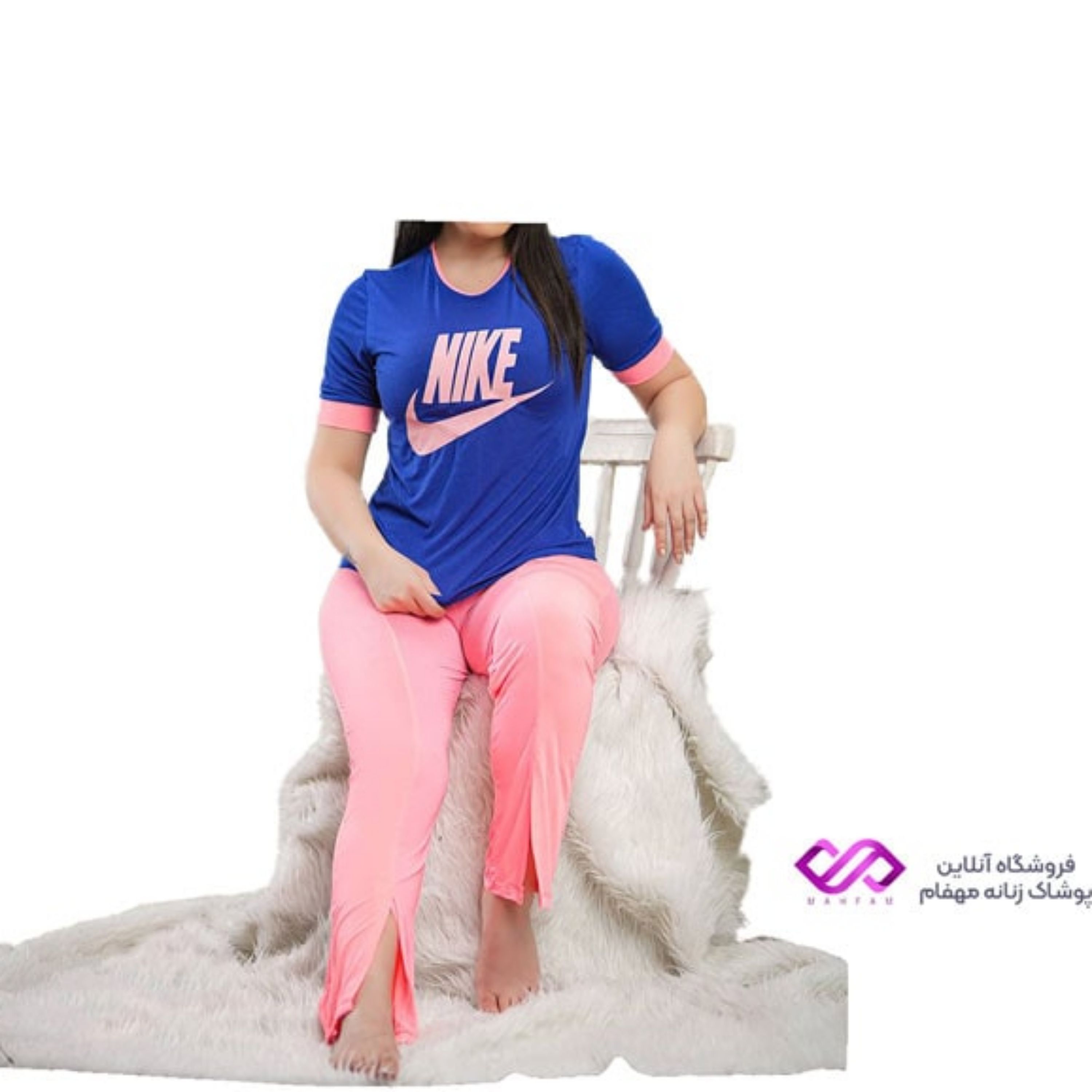 تیشرت و شلوار چاک دار نایک