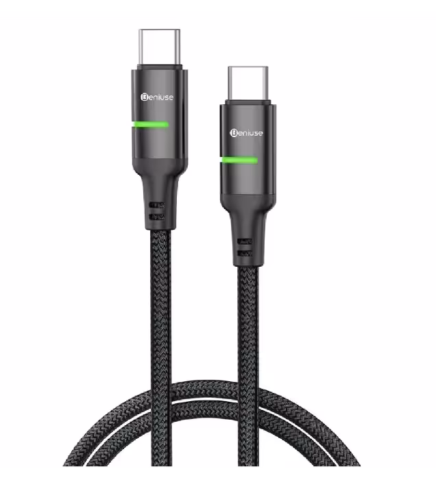 کابل تبدیل USB-C به USB-C بنیوس مدل BE-CA08 طول 1 متر