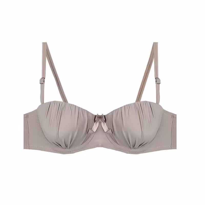 سوتین اسفنجی مدل دکلته جکدار دارای فنر کد 160112