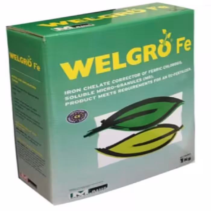  کود پودری ولگرو آهن حجم 1 کیلوگرم 