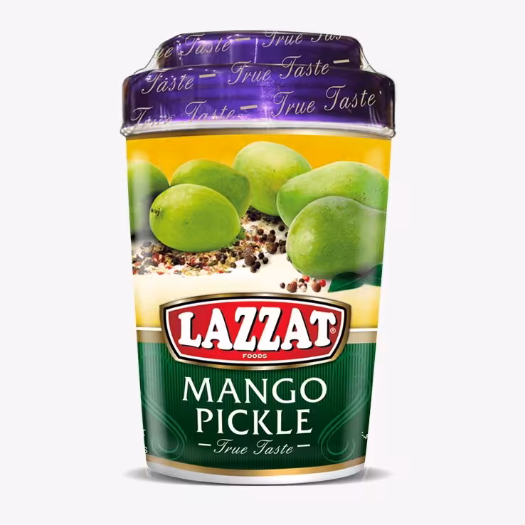 ترشی انبه خالص  روغنی  لذت LAZZAT یک کیلوگرم