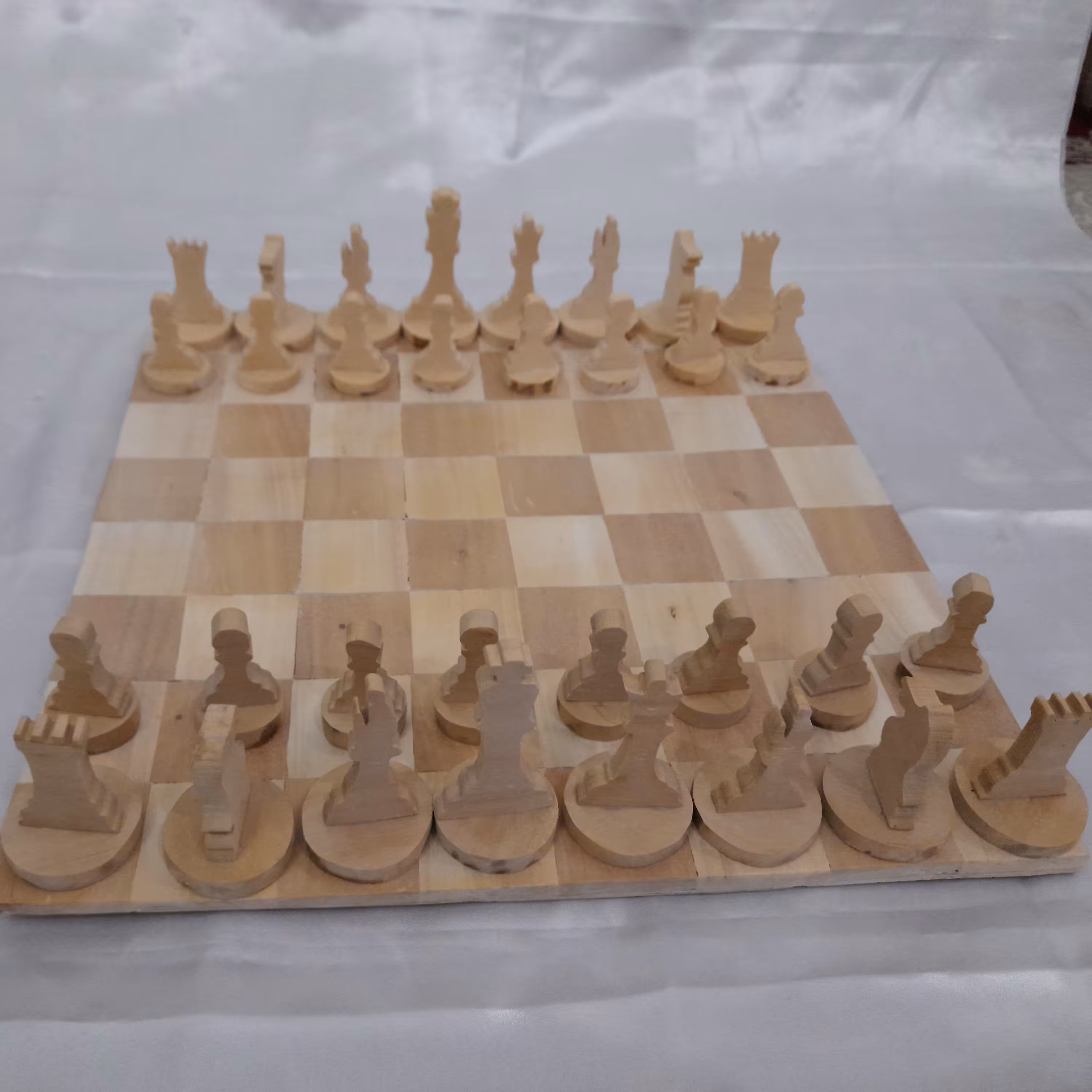 شطرنج خراطی شده  دورنگ