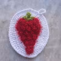 اسکاج و آویز آشپزخانه طرح انگور