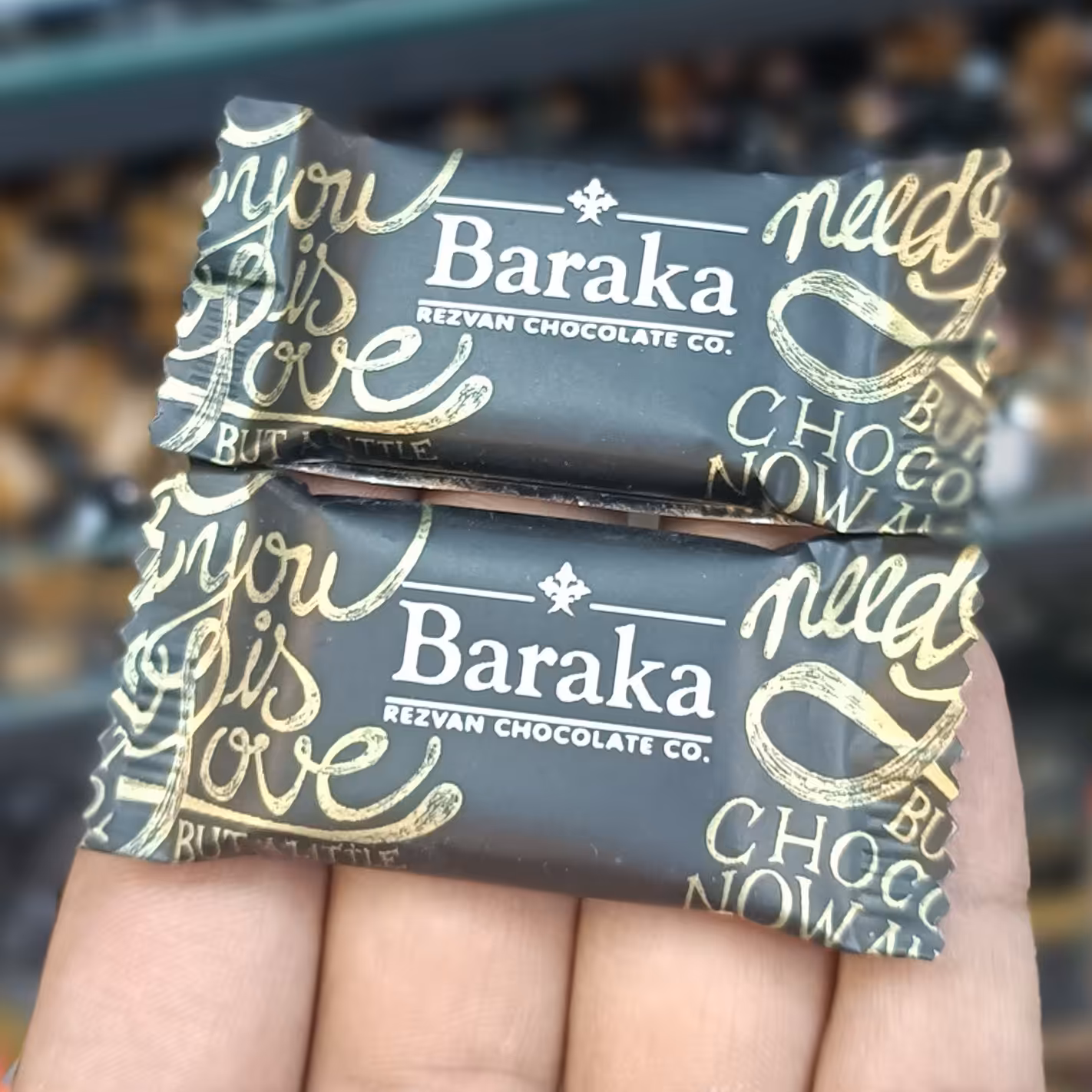 شکلات تلخ باراکا مینی تبلت 200 گرمی آجیل و خشکبار مهران 