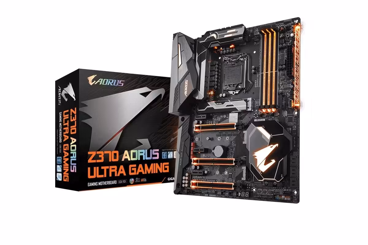 مادربرد گیگابایت مدل Gigabyte Z370 AORUS Ultra Gaming