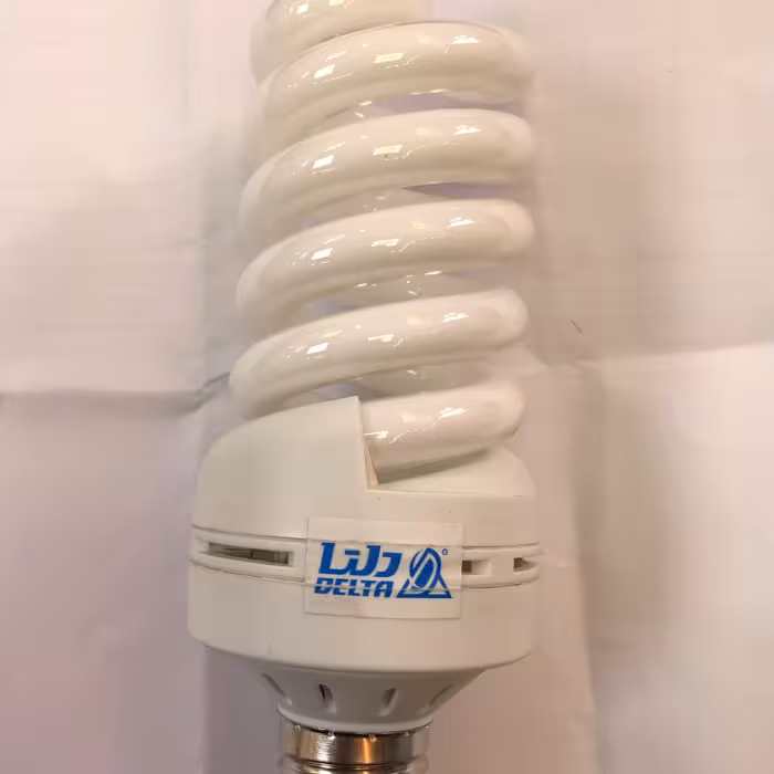 لامپ کم مصرف پیچ 25وات دلتا سرپیچ E27 نورسفیدح