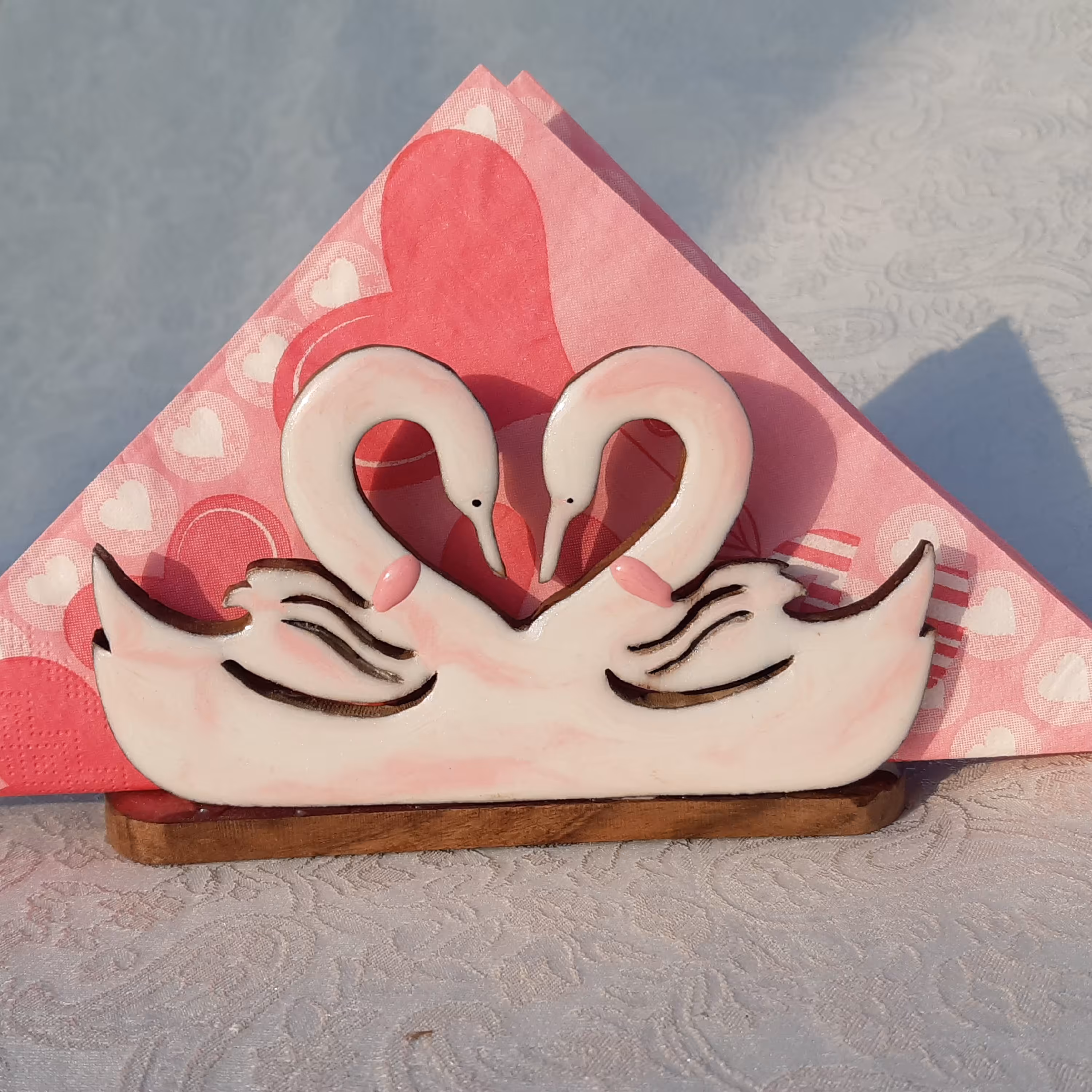 جا دستمال کاغذی قو