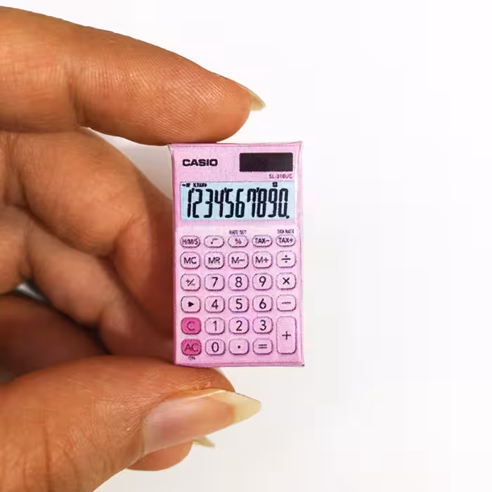 مینیاتوری ماشین حساب