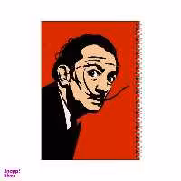 دفتر مشق 100 برگ بامبیلیپ طرح نقاشی سالوادور دالی کد 5631219