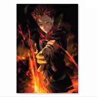 تابلو. شاسی طرح انیمه جوجوتسو کایسن مدل M0171