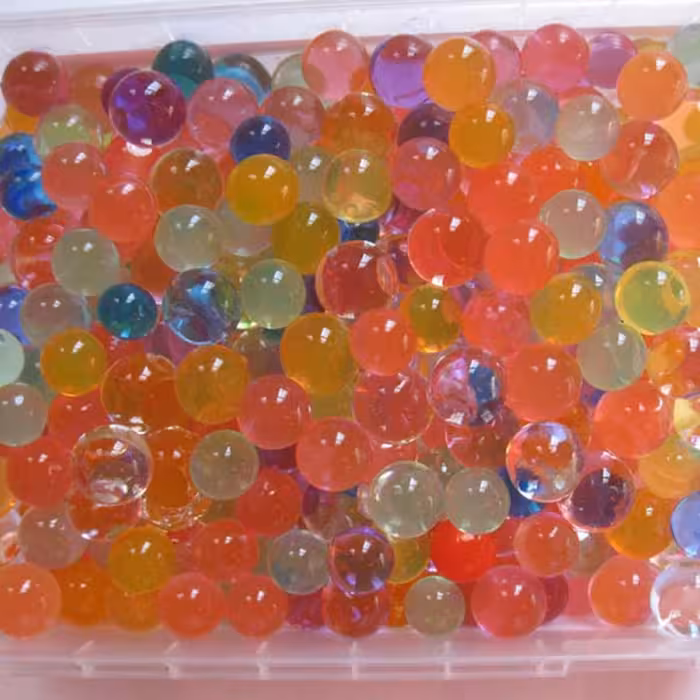 خاک ژله ای تیله ای بسته 10 گرمی 