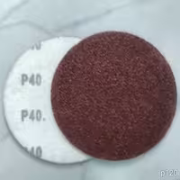 سمباده پشت کرکی 115  گرید 40 سمباده گرد کرک دار مینی قرمز