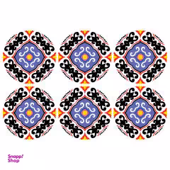 زیر لیوانی مدل C2-42534 بسته 6 عددی