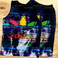 رکابی شلوارک مردانه طرح adidas