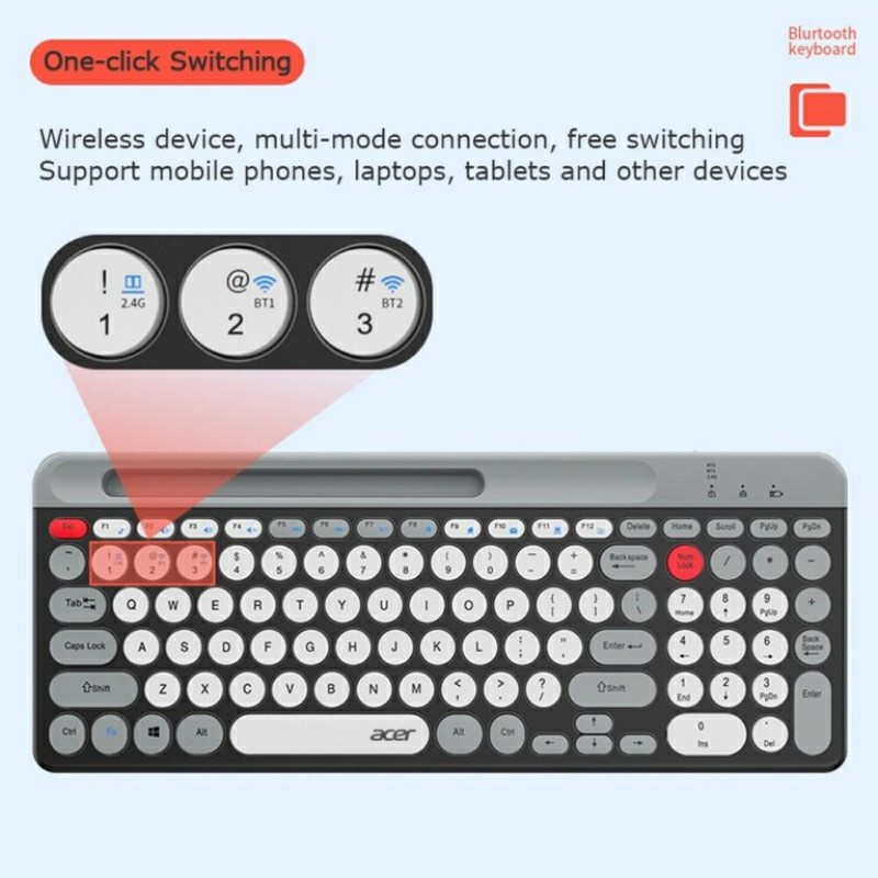 ست ماوس و کیبورد ایسر acer okr215 اورجینال بیسیم