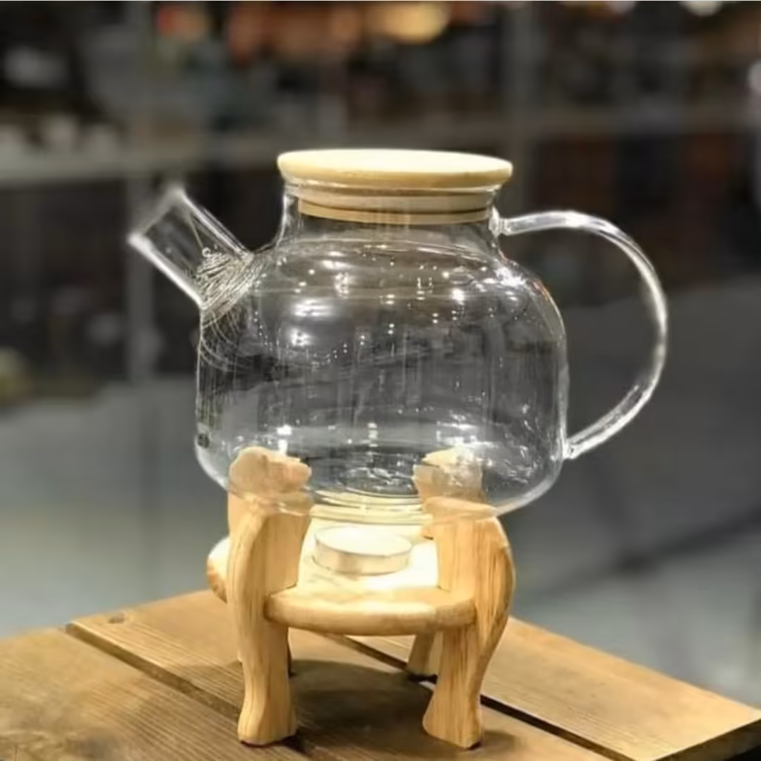 پایه وارمرچوبی بدون قوری