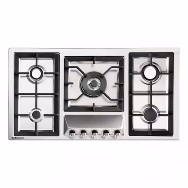 اجاق گاز صفحه ای استیل البرز مدل S-5960