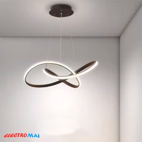 لوستر مدرن SMD مدل کلاه شاپو