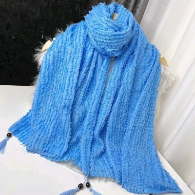 کالکشن پاییزه شال نخی تدی