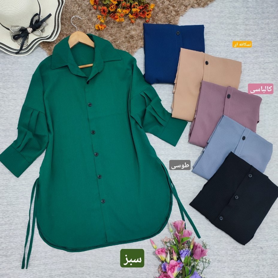 تونیک زنانه مانتو خنک تونیک خنک 