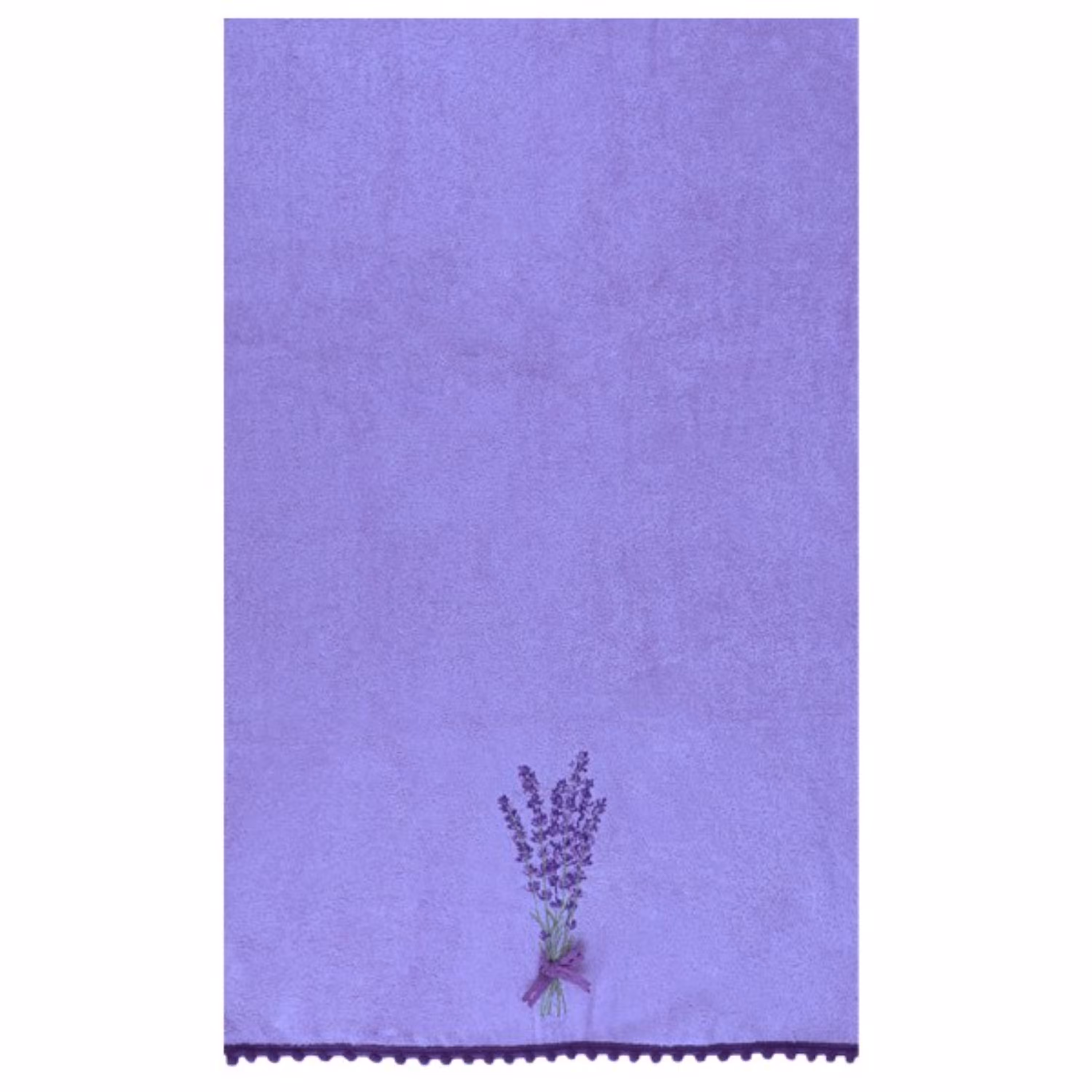 حوله دستی مدل Violet V1 سایز 50x90 سانتی متر بنفش