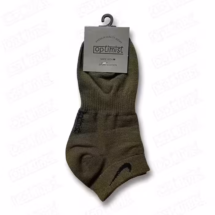 جوراب مچی طرح سبز ارتشی فری سایز نخ پنبه