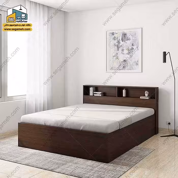 تخت خواب دونفره کد BDP52 - فروشگاه سه گامه