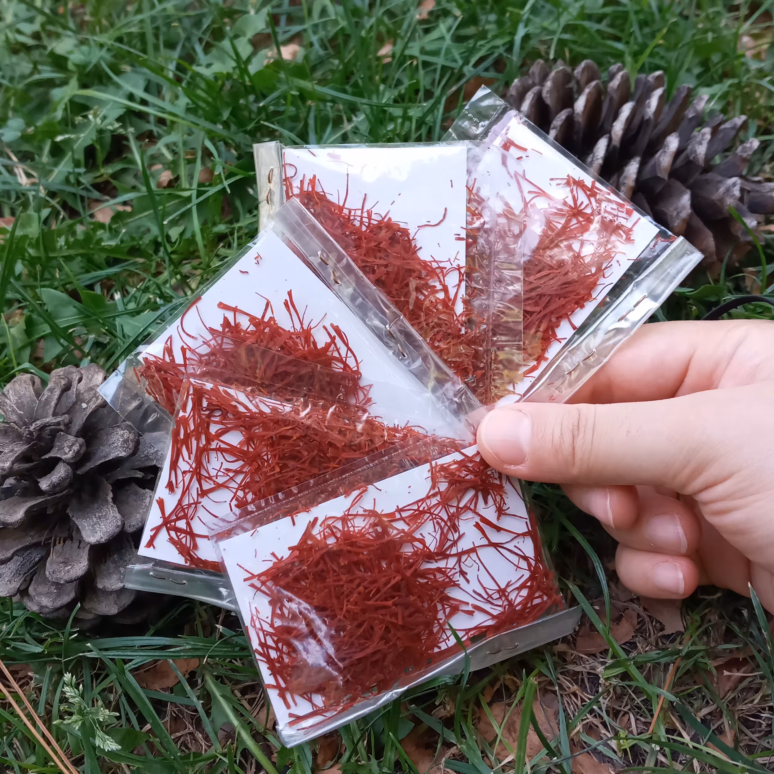 زعفران خوش طعم وعطر و اصل مصرفی خود احمدآباد