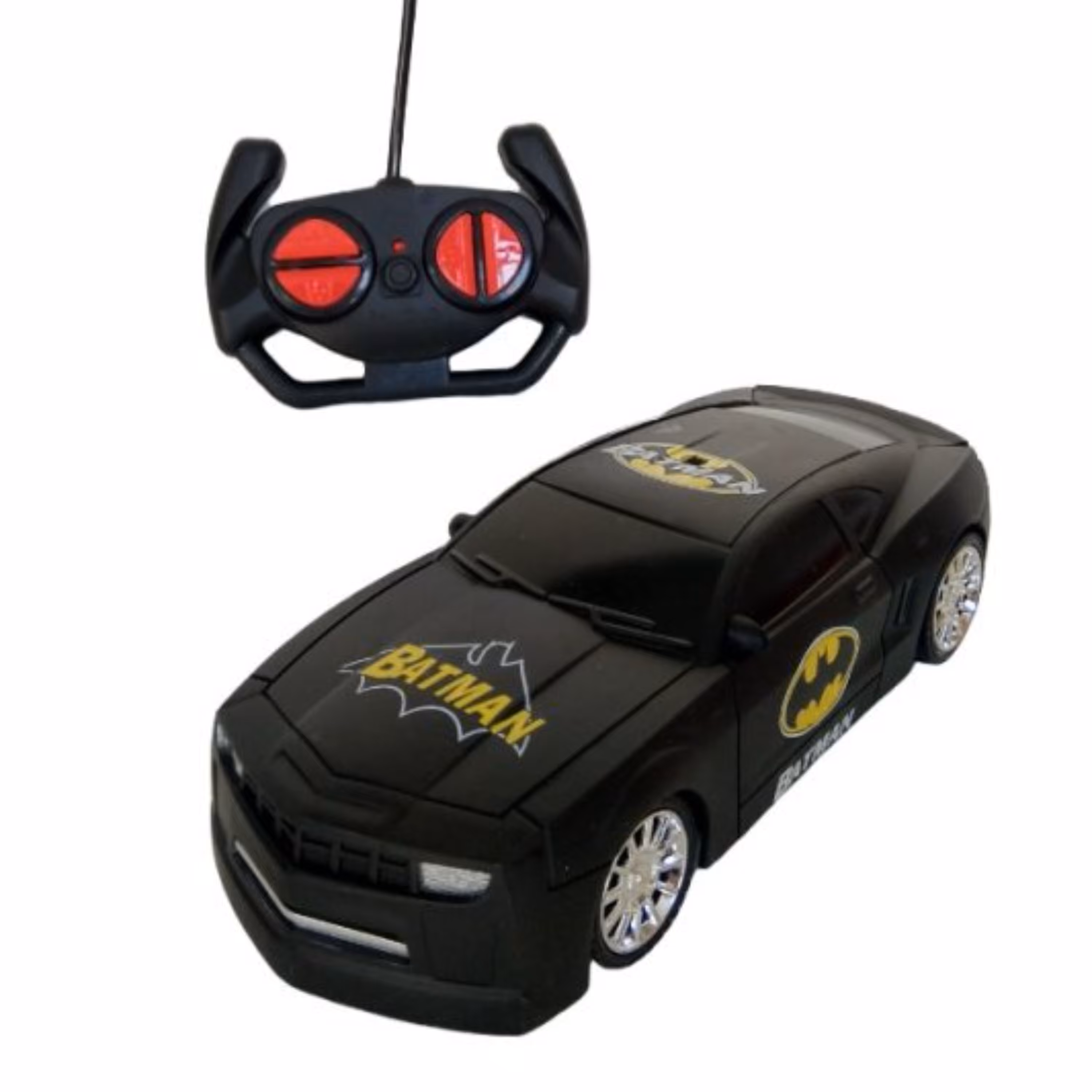 ماشین اسباب بازی ماشین کنترلی بتمن موزیکال چراغ دار شارژی