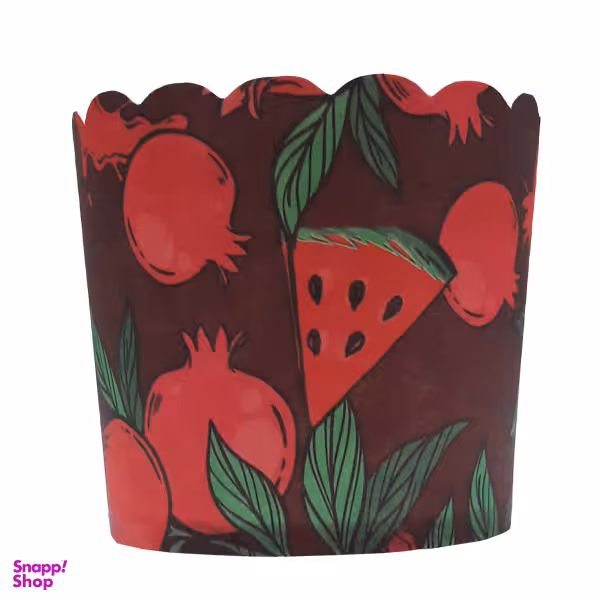 کپسول کاپ کیک مدل یلدا کد 218 بسته 12 عددی